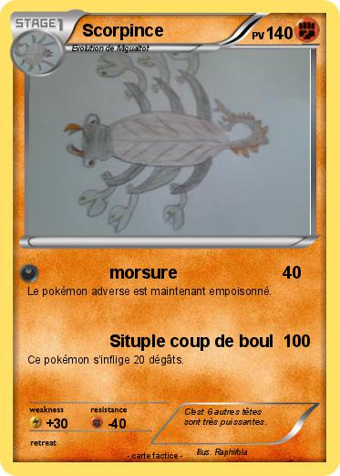 Pokemon Scorpince