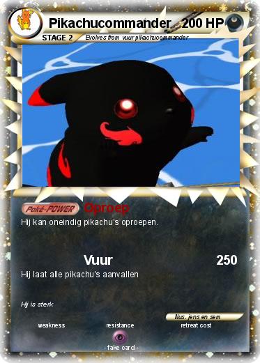 Pokemon Pikachucommander