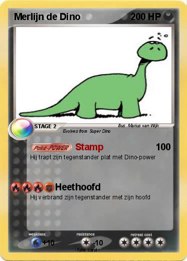 Pokemon Merlijn de Dino