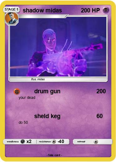 Pokemon shadow midas