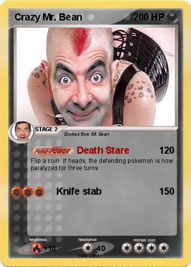 Pokemon Crazy Mr. Bean