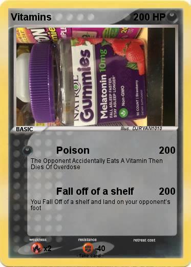 Pokemon Vitamins