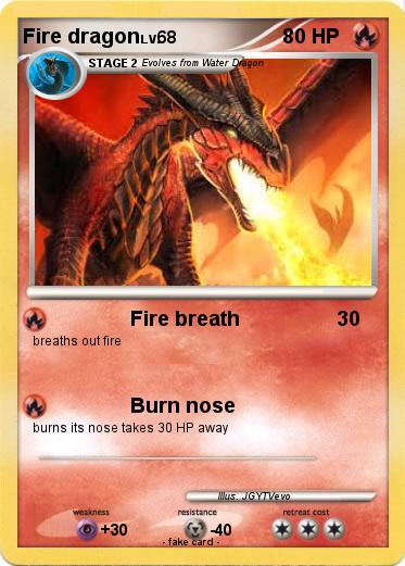 Pokemon Fire dragon