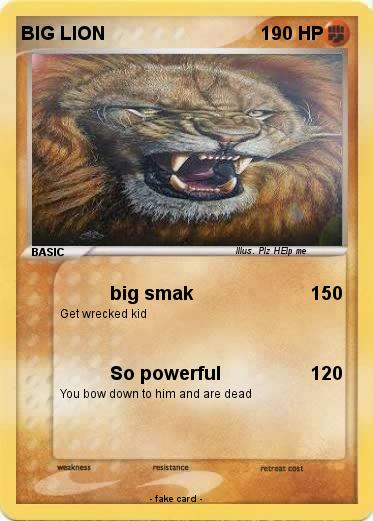 Pokemon BIG LION