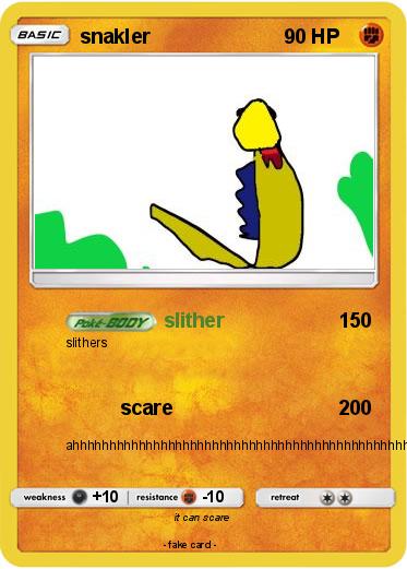 Pokemon snakler