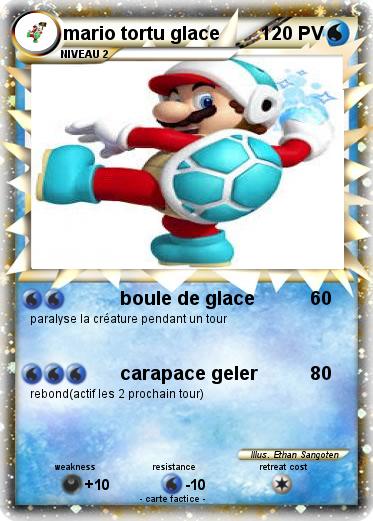 Pokemon mario tortu glace