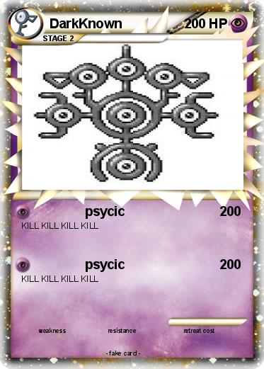 Pokemon DarkKnown