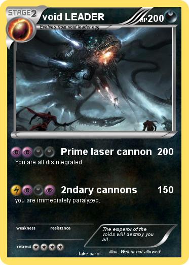 Pokemon void LEADER