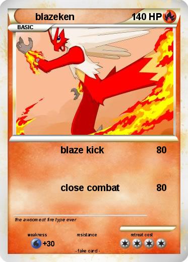 Pokemon blazeken