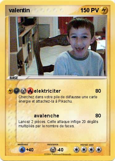 Pokemon valentin