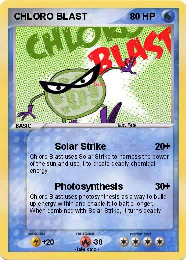Pokemon CHLORO BLAST
