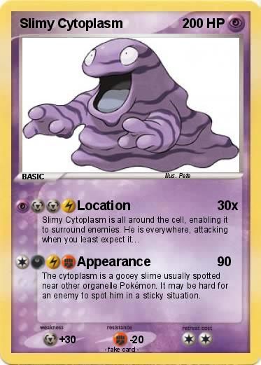 Pokemon Slimy Cytoplasm