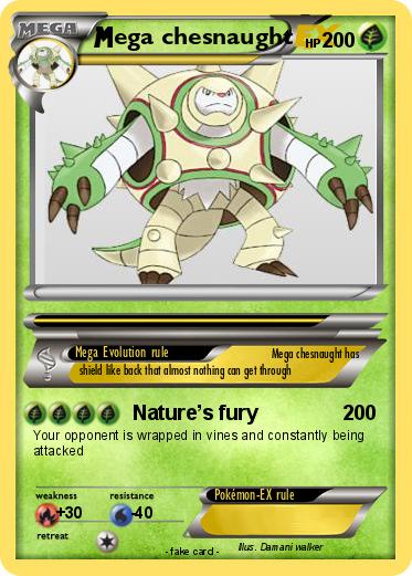 Pokemon ega chesnaught