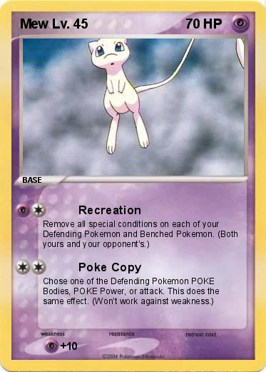 Pokemon Mew Lv. 45