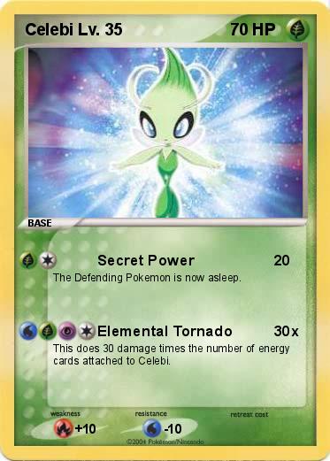 Pokemon Celebi Lv. 35