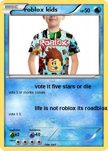 Pokemon roblox kids