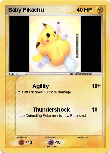 Pokemon Baby Pikachu