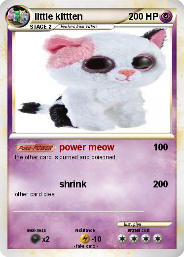 Pokemon little kittten