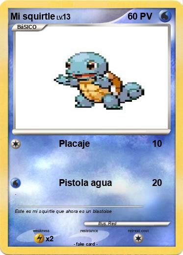 Pokemon Mi squirtle