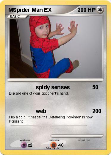 Pokemon MSpider Man EX