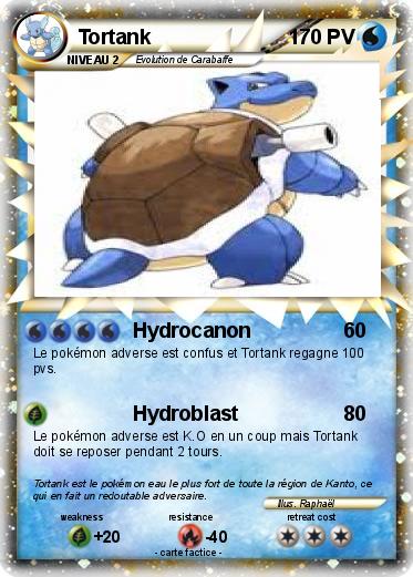 Pokemon Tortank