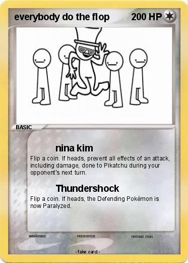 Pokemon everybody do the flop