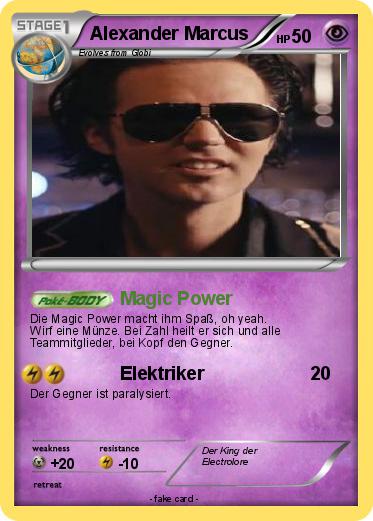 Pokemon Alexander Marcus