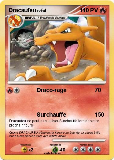 Pokemon Dracaufeu