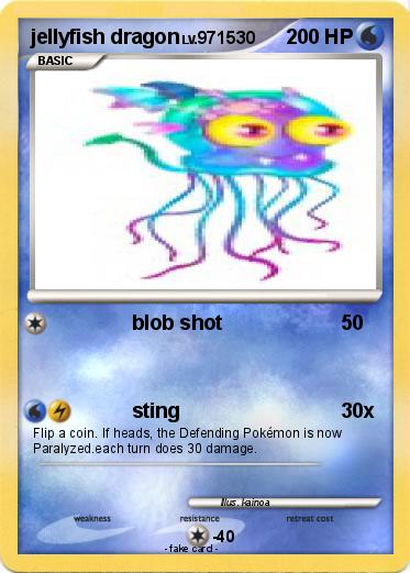 Pokemon jellyfish dragon