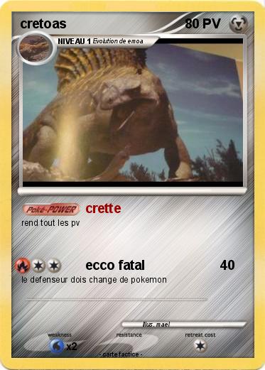 Pokemon cretoas