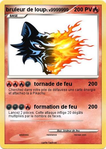 Pokemon bruleur de loup