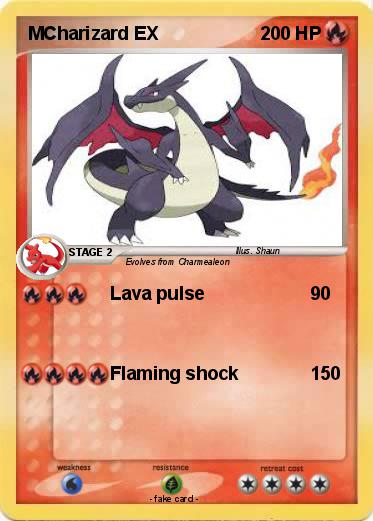 Pokemon MCharizard EX