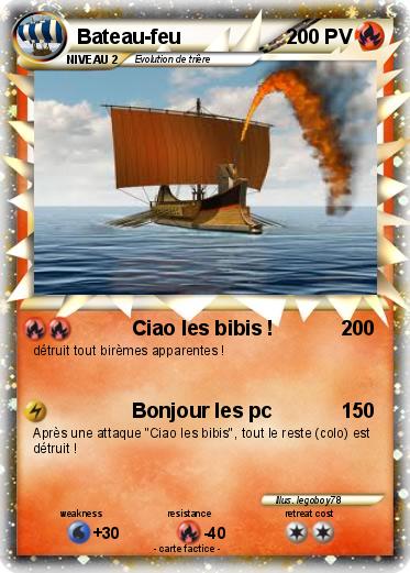 Pokemon Bateau-feu