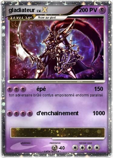 Pokemon gladiateur