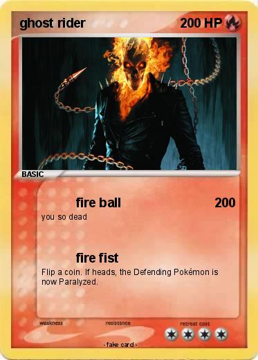 Pokemon ghost rider