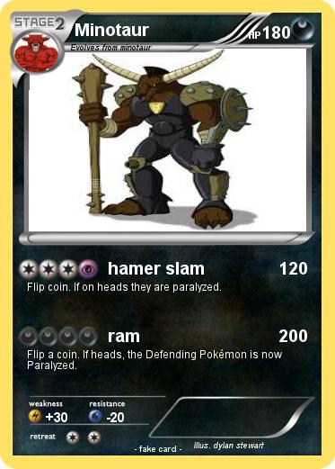 Pokemon Minotaur