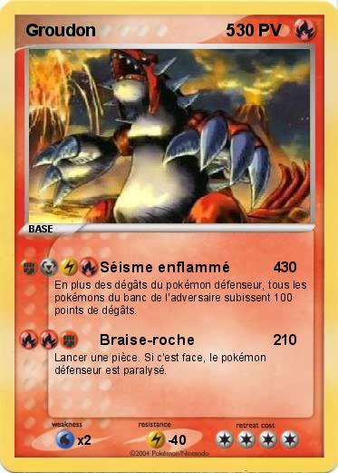 Pokemon Groudon                            5