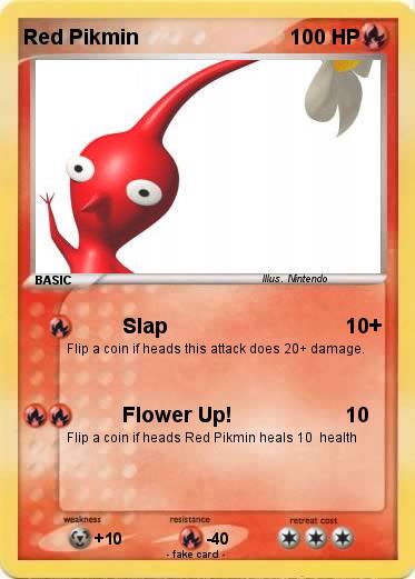 Pokemon Red Pikmin