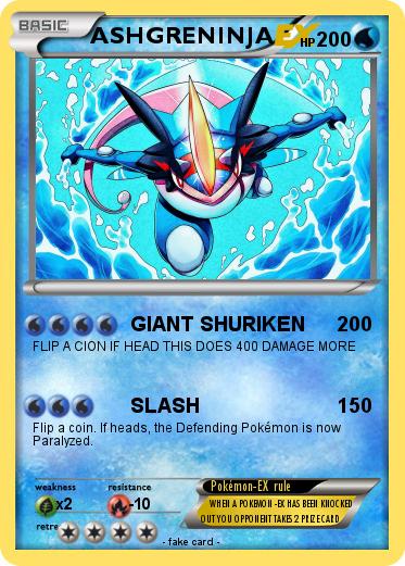Pokemon ASHGRENINJA