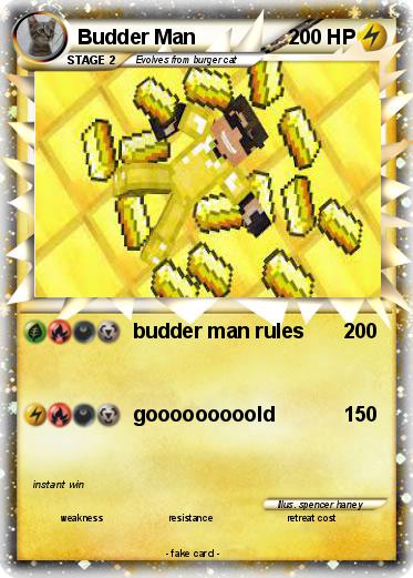 Pokemon Budder Man