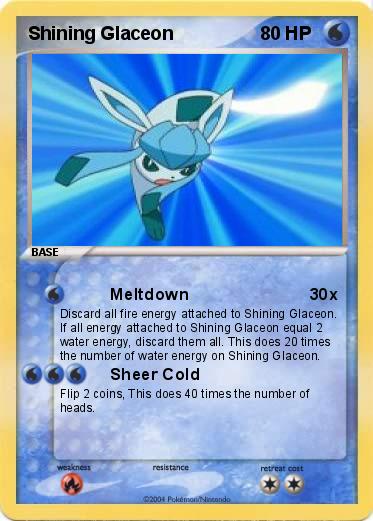 Pokemon Shining Glaceon