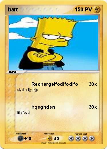 Pokemon bart