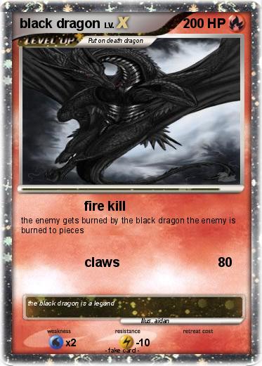 Pokemon black dragon