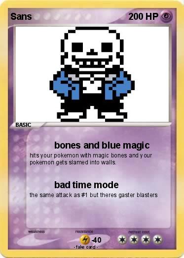 Pokemon Sans