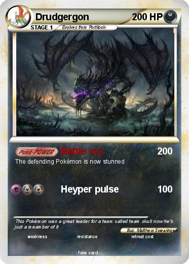 Pokemon Drudgergon