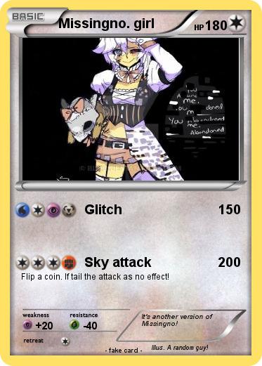 Pokemon Missingno. girl