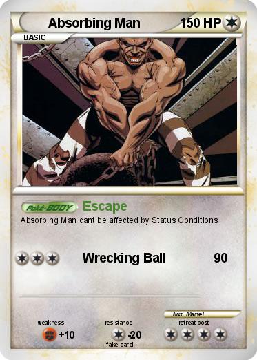 Pokemon Absorbing Man