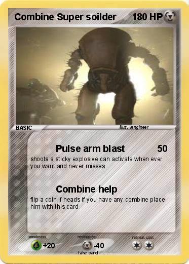Pokemon Combine Super soilder