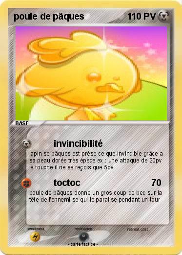 Pokemon poule de pâques