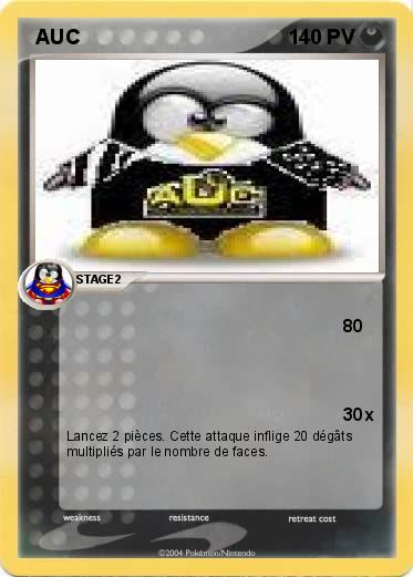 Pokemon  AUC